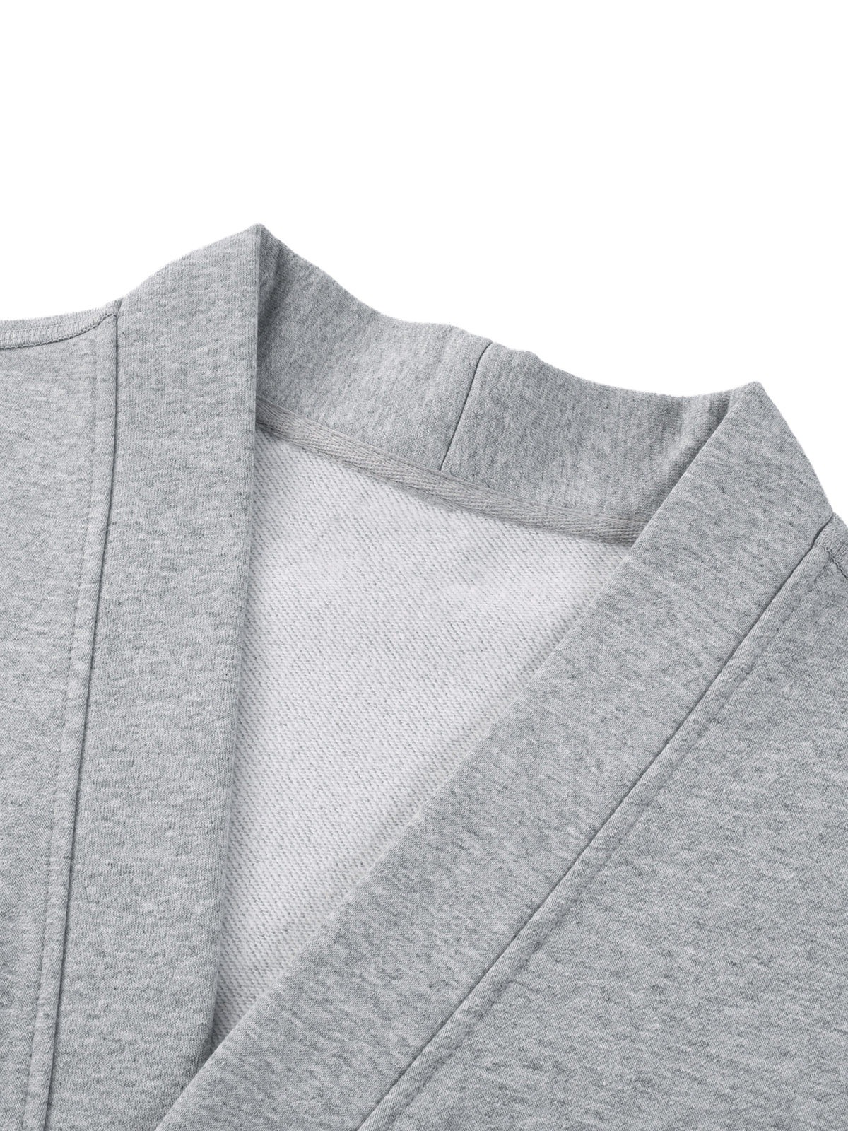 Bluza Kardigan Heavyweight V-Neck – Nowrocky™ — stylizacja uliczna, kadr do pasa