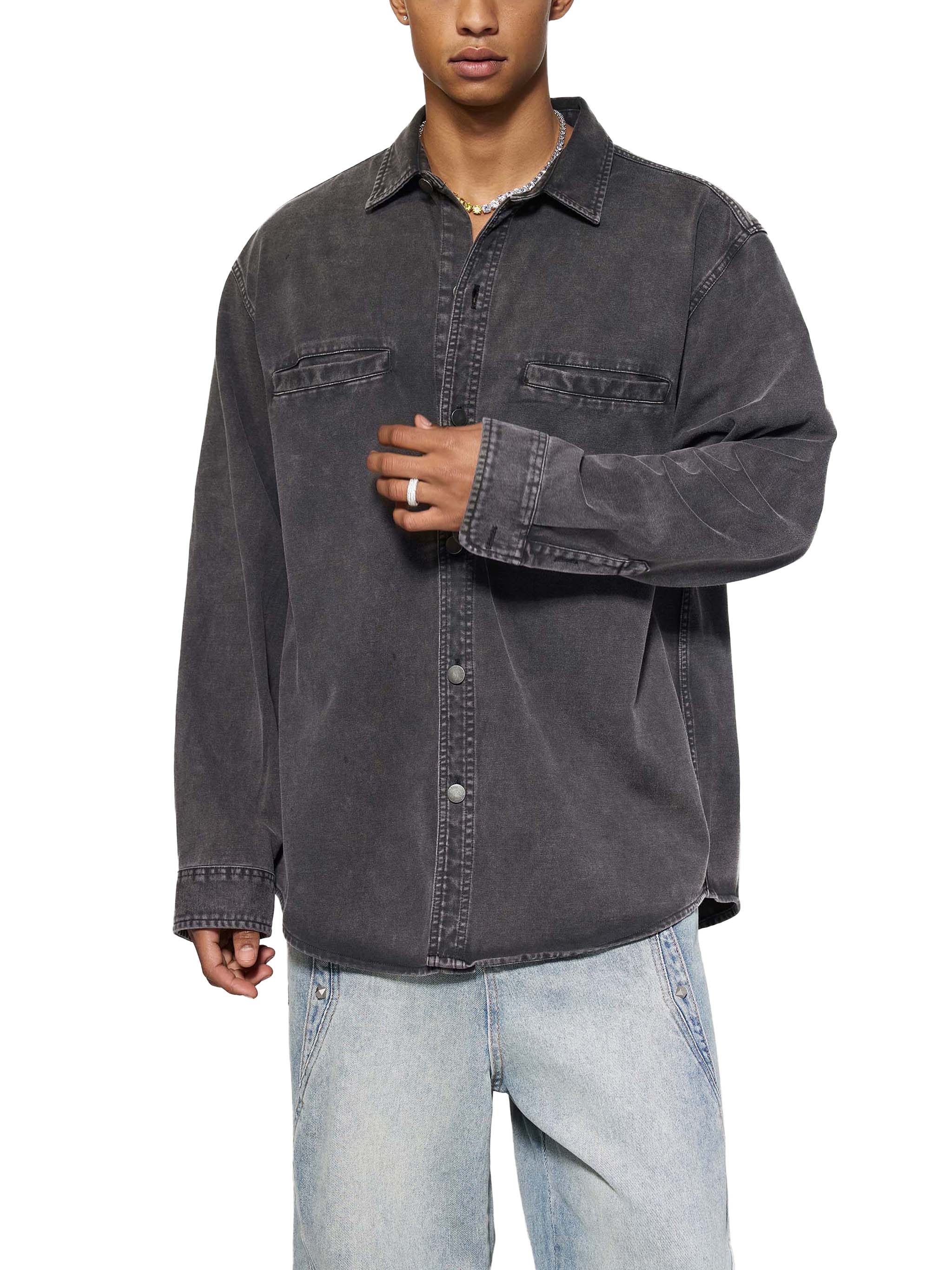 Kurtka Denim Vintage Wash Heavyweight – Nowrocky™