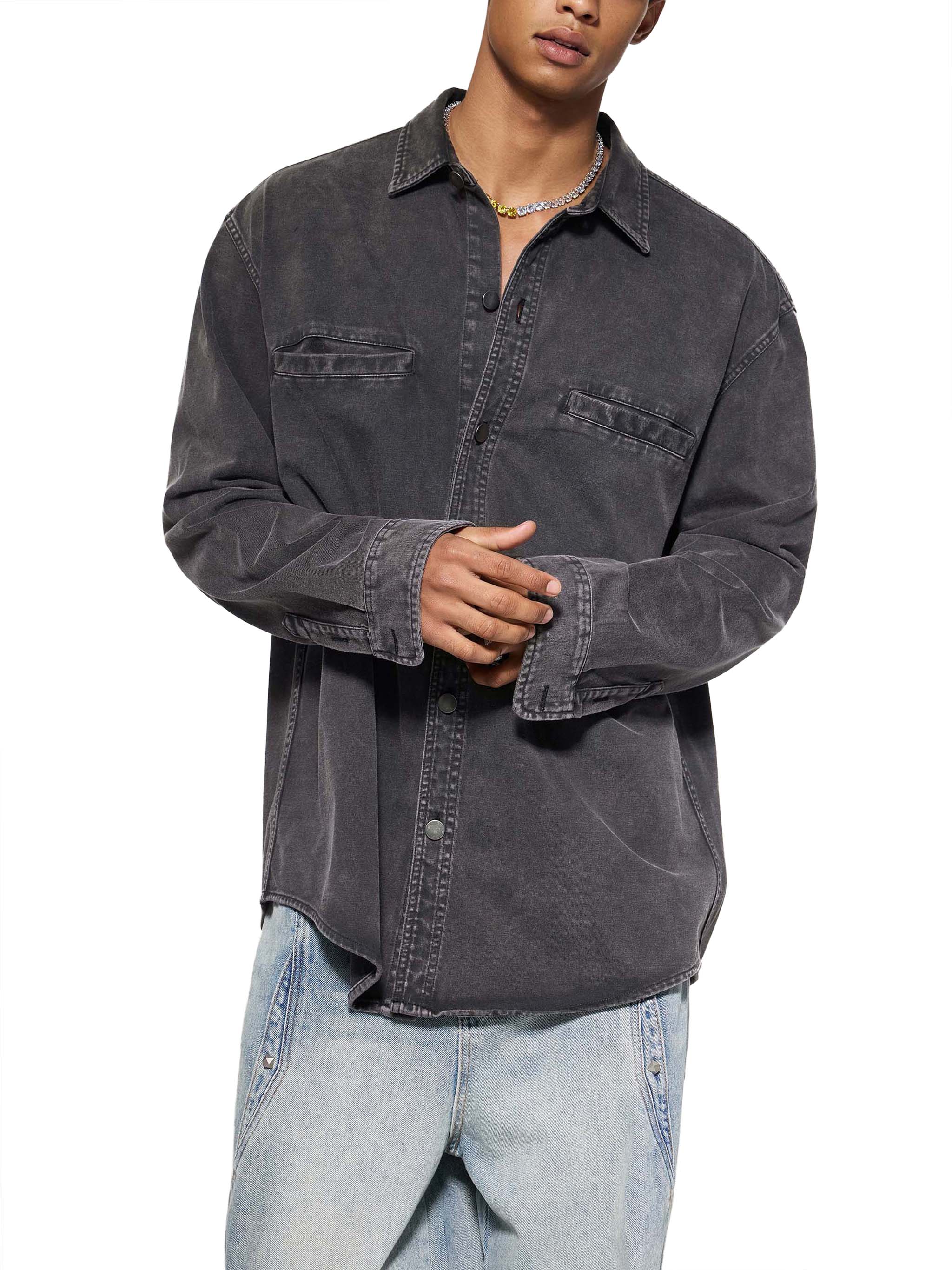 Kurtka Denim Vintage Wash Heavyweight – Nowrocky™