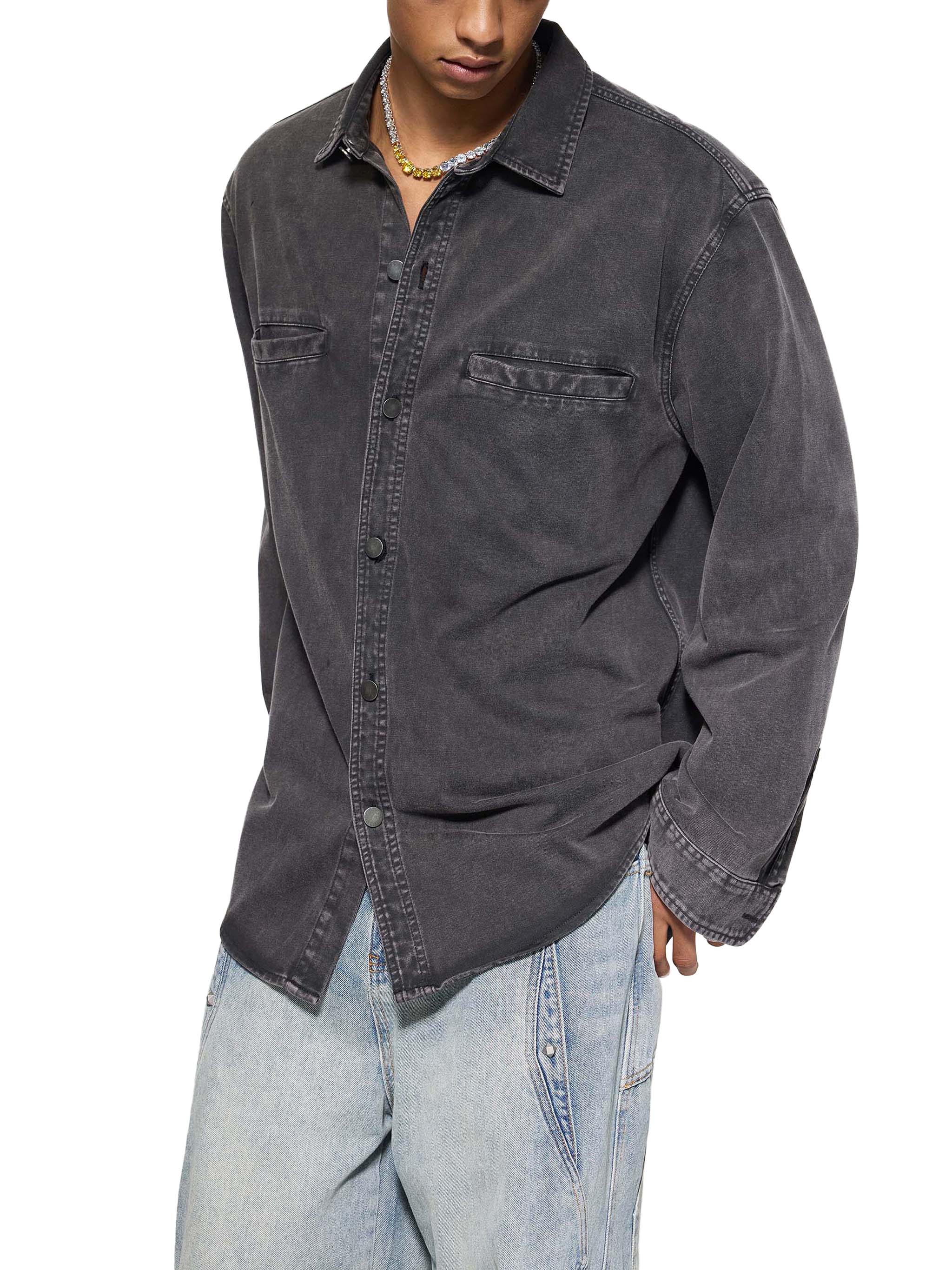 Kurtka Denim Vintage Wash Heavyweight – Nowrocky™