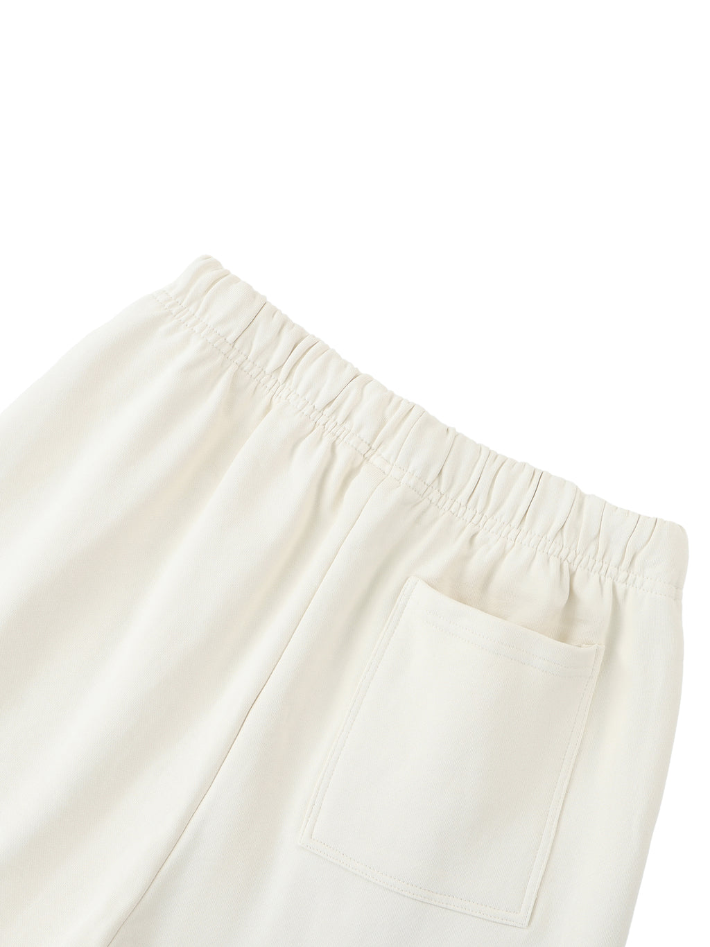 Spodnie Dresowe Heavyweight Cotton – Nowrocky™ — proporcje kroju w kadrze do kolan