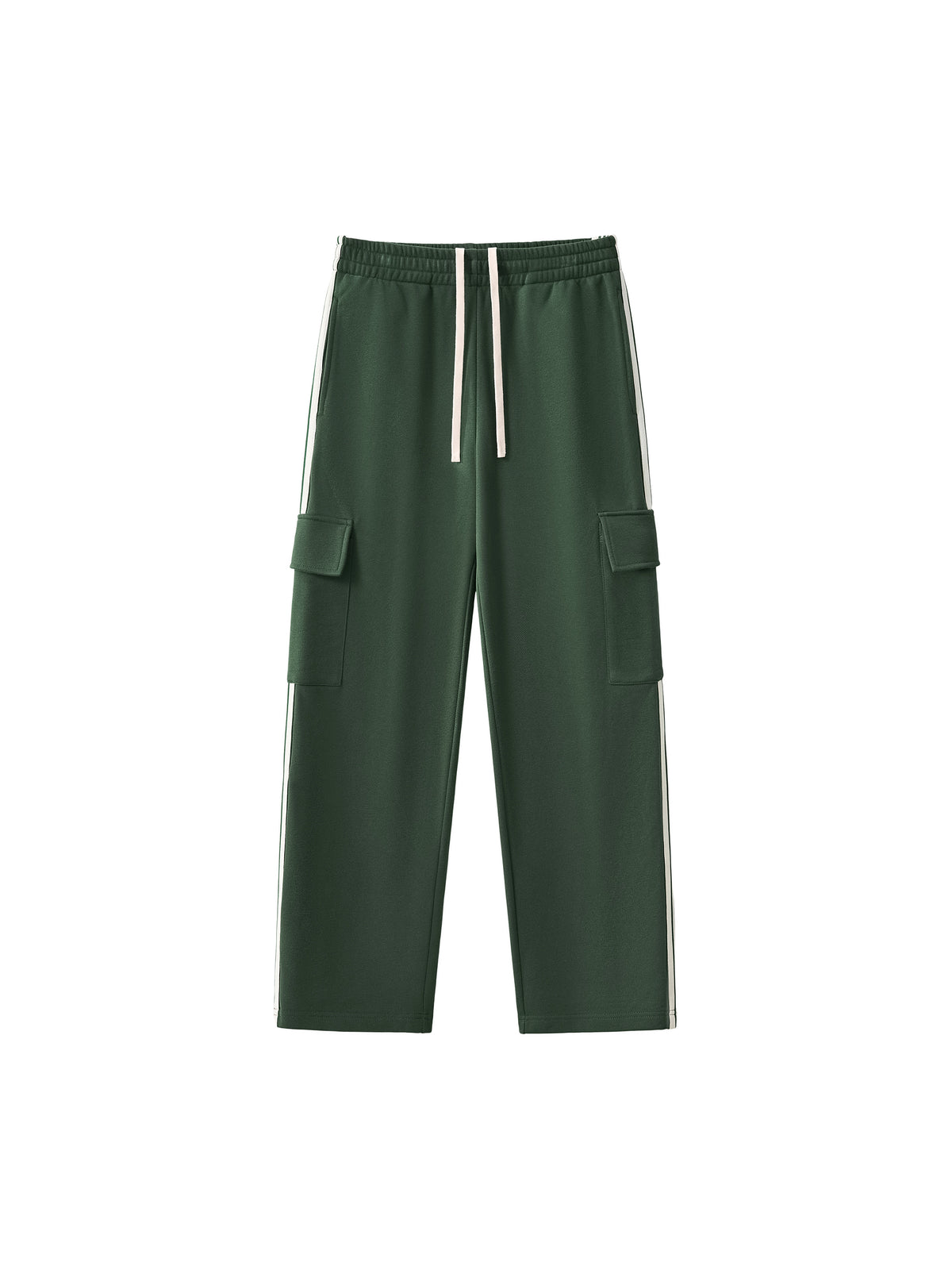 Spodnie Cargo Side Stripe Straight Leg – Nowrocky™ — detal bocznego lampasa
