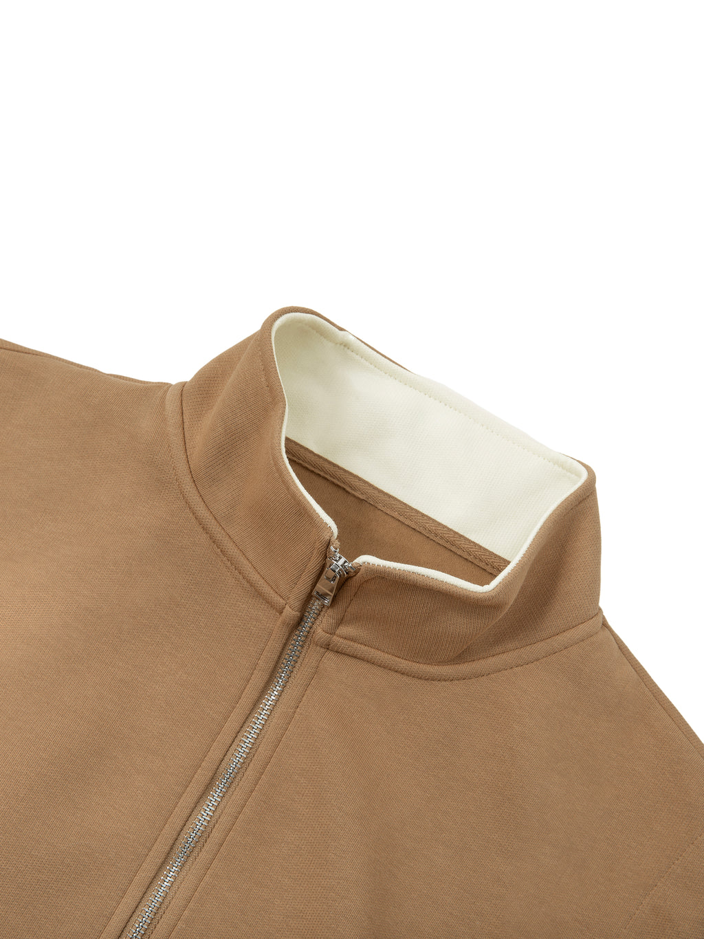 Kamizelka Heavyweight Zip Stand Collar – Nowrocky™ — stylizacja uliczna z szerokimi spodniami