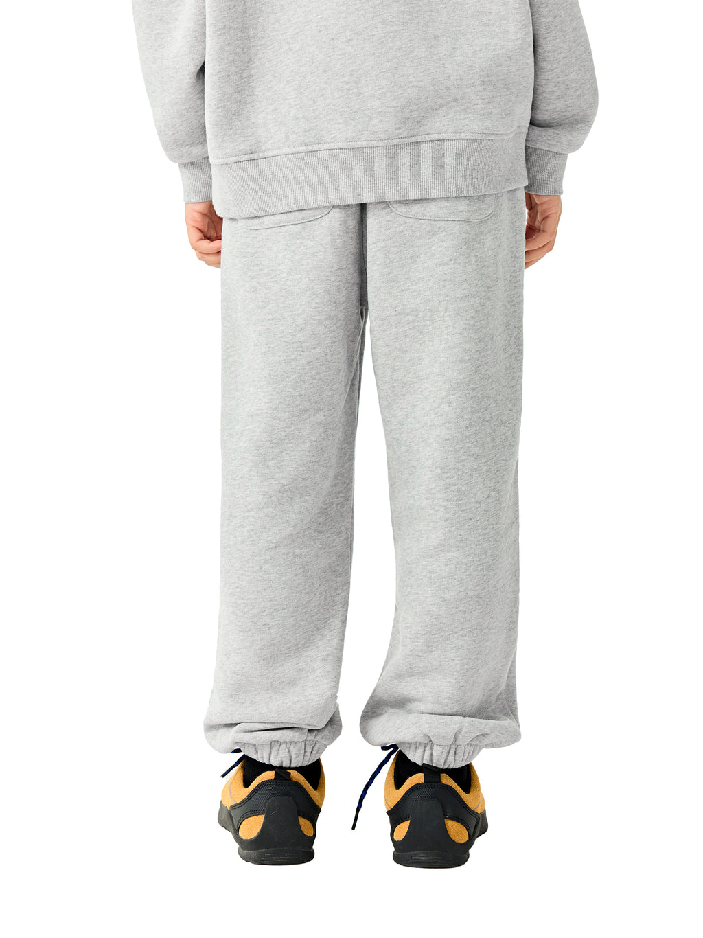 Spodnie Dresowe Dziecięce Fleece Jogger – Nowrocky™ — proporcje kroju jogger