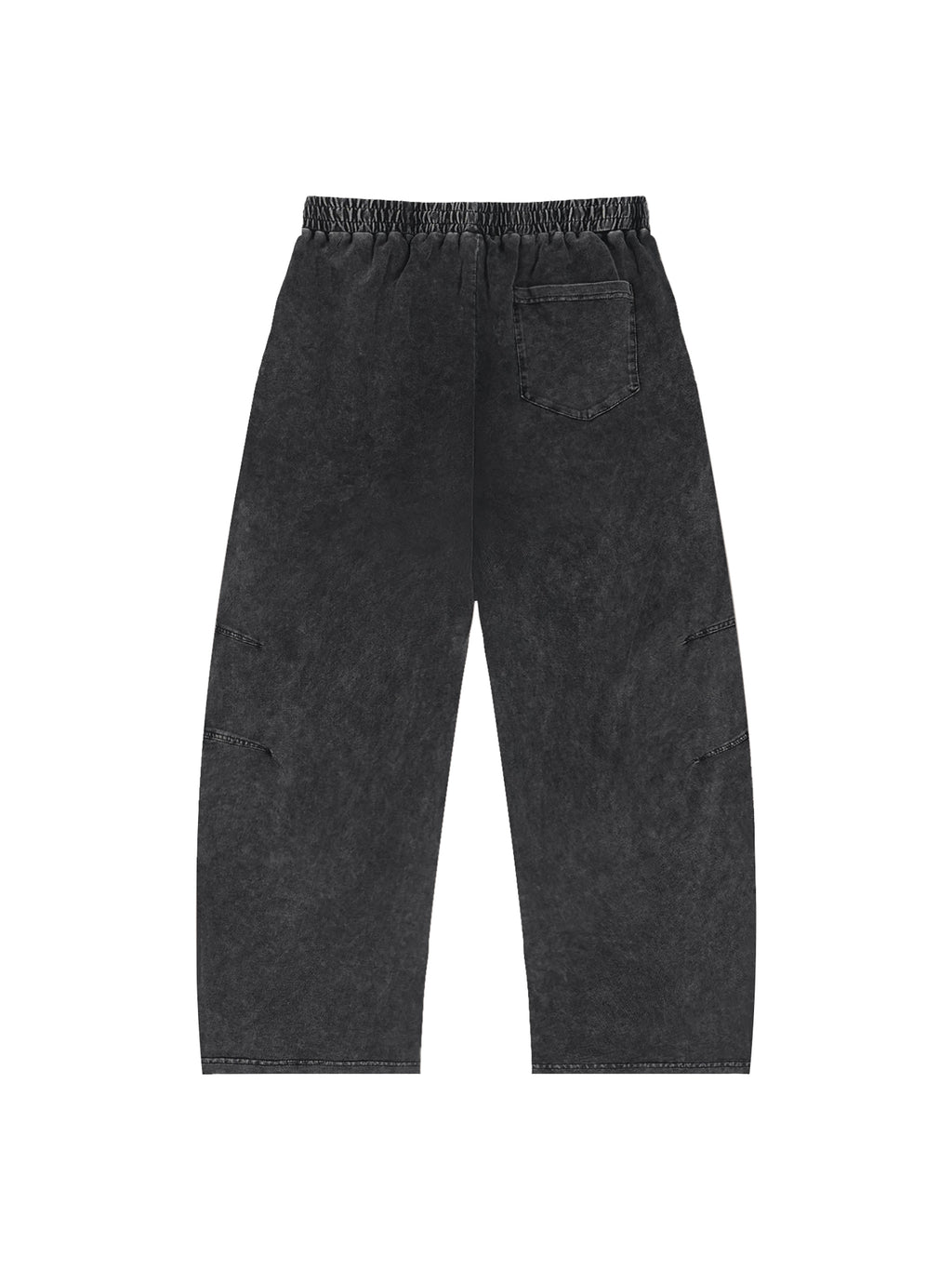 Spodnie Snow Wash Drawstring – Nowrocky™ — zbliżenie na troczek i gumę w pasie