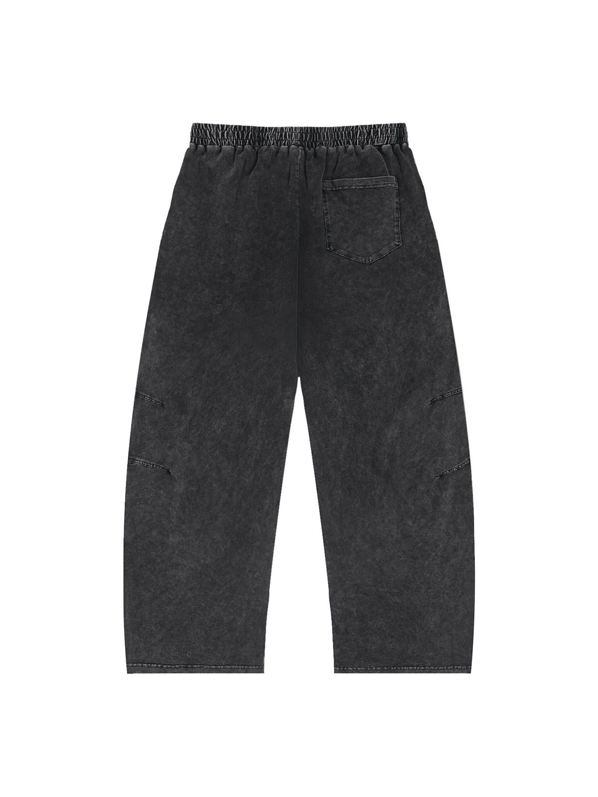 Spodnie Snow Wash Drawstring – Nowrocky™ — zbliżenie na troczek i gumę w pasie