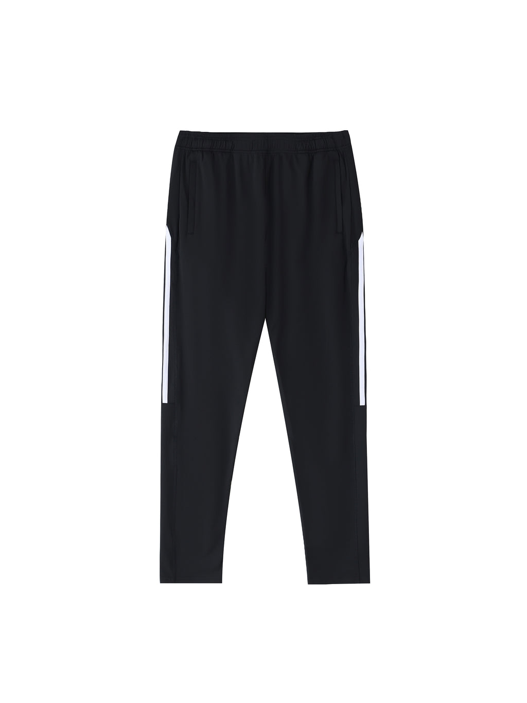Spodnie Treningowe Side Stripe – Nowrocky™ — dres treningowy na modelu, pełna sylwetka