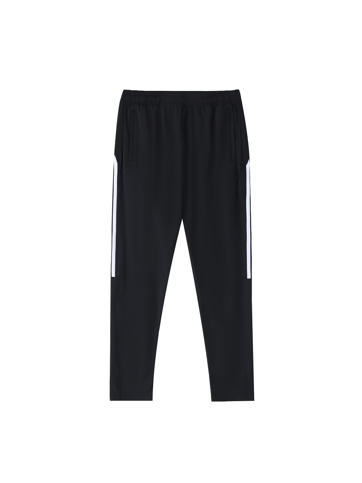 Spodnie Treningowe Side Stripe – Nowrocky™ — dres treningowy na modelu, pełna sylwetka