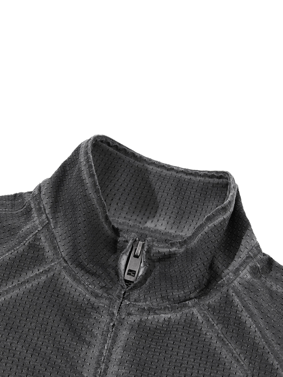 Kurtka Mesh Vintage Wash Full Zip – Nowrocky™ — kadr studyjny na jednolitym tle