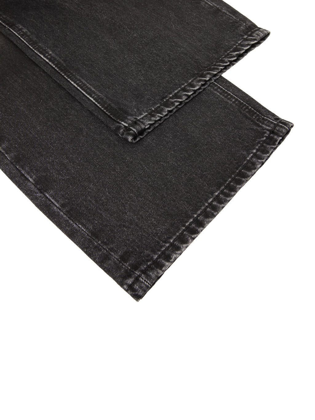 Jeansy Heavyweight Vintage Wash – Nowrocky™ — pas ze szlufkami i zapięciem
