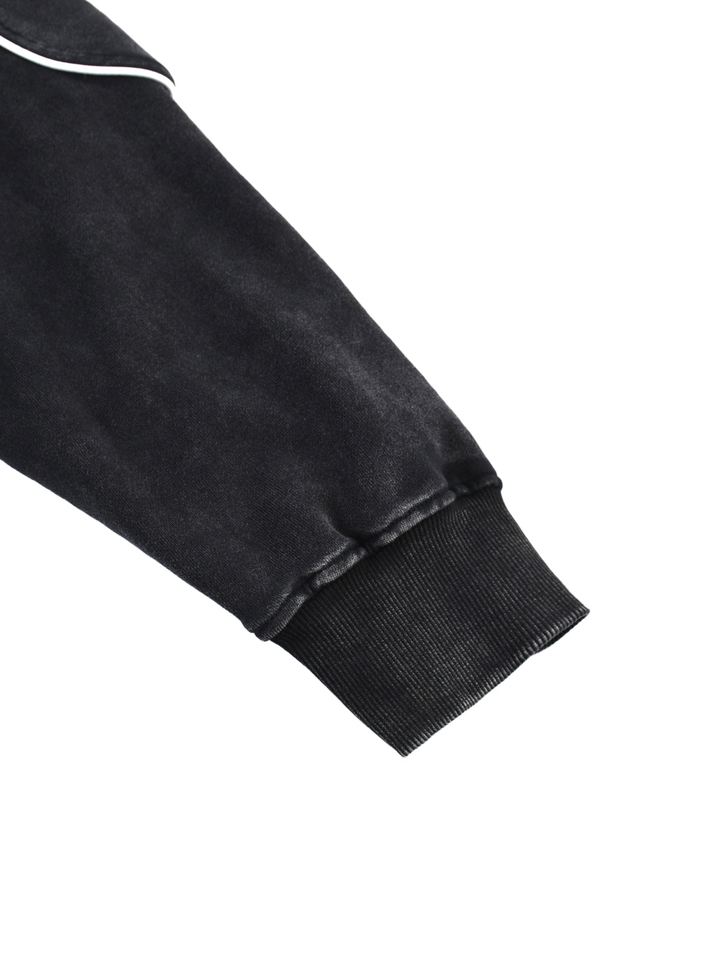 Bluza z obszyciem typu Piping i surowym wykończeniem brzegów Mineral Wash – Nowrocky™