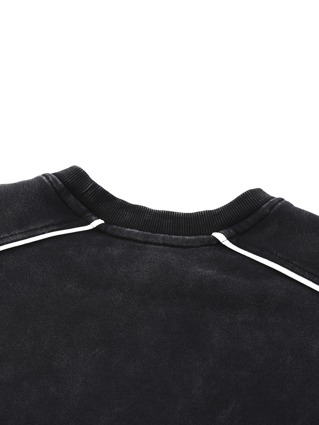 Bluza z obszyciem typu Piping i surowym wykończeniem brzegów Mineral Wash – Nowrocky™