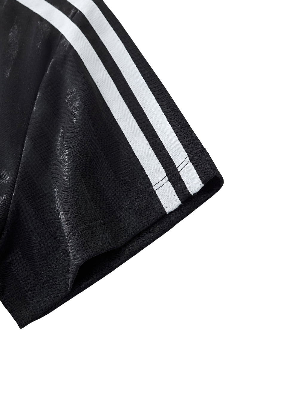 Krótki Top Jersey z Kontrastowym Kołnierzykiem – Nowrocky™