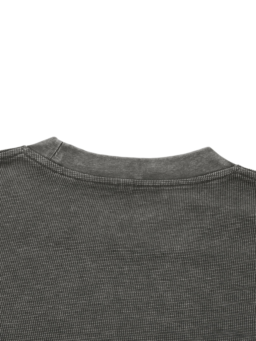 T-shirt Mineral Wash Waffle Knit – Nowrocky™