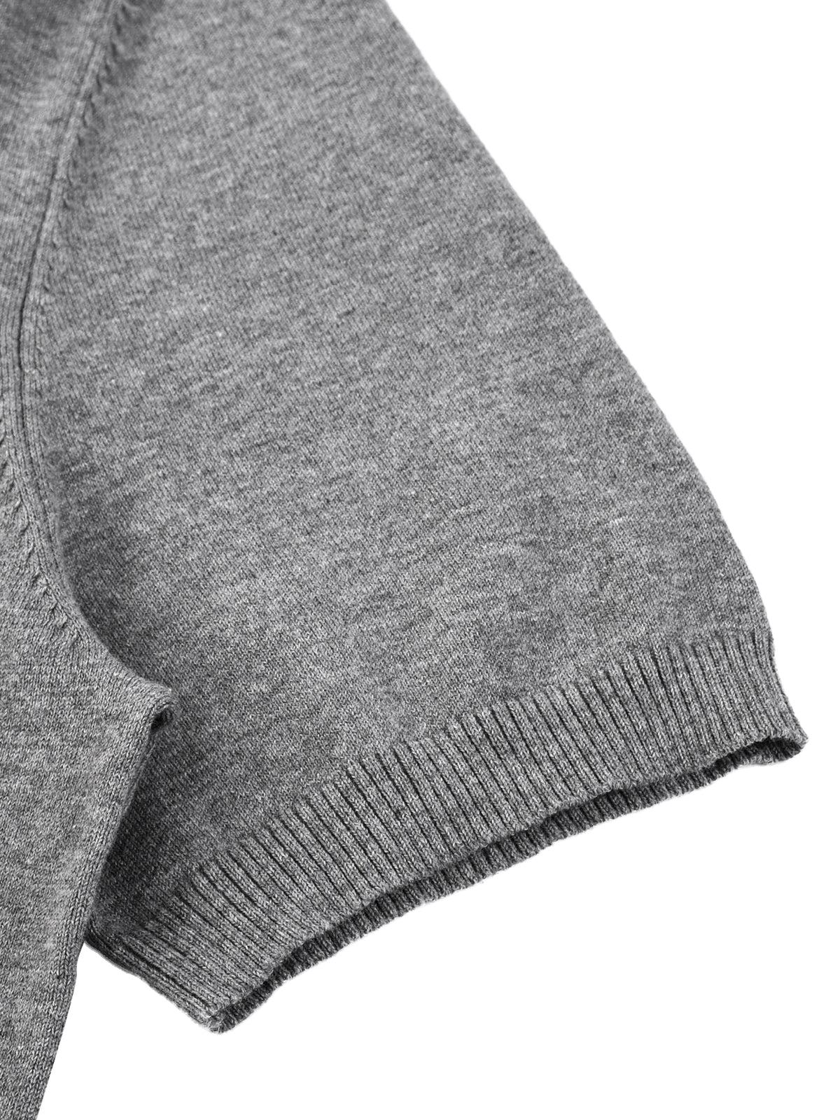 T-shirt Dziany Henley – Nowrocky™ — układ na płasko, strona przednia