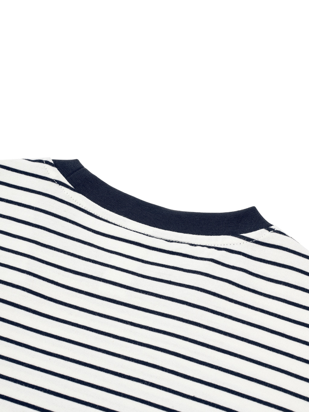 Longsleeve Dziecięcy Paski Contrast Rib – Nowrocky™ — proporcje długości na sylwetce