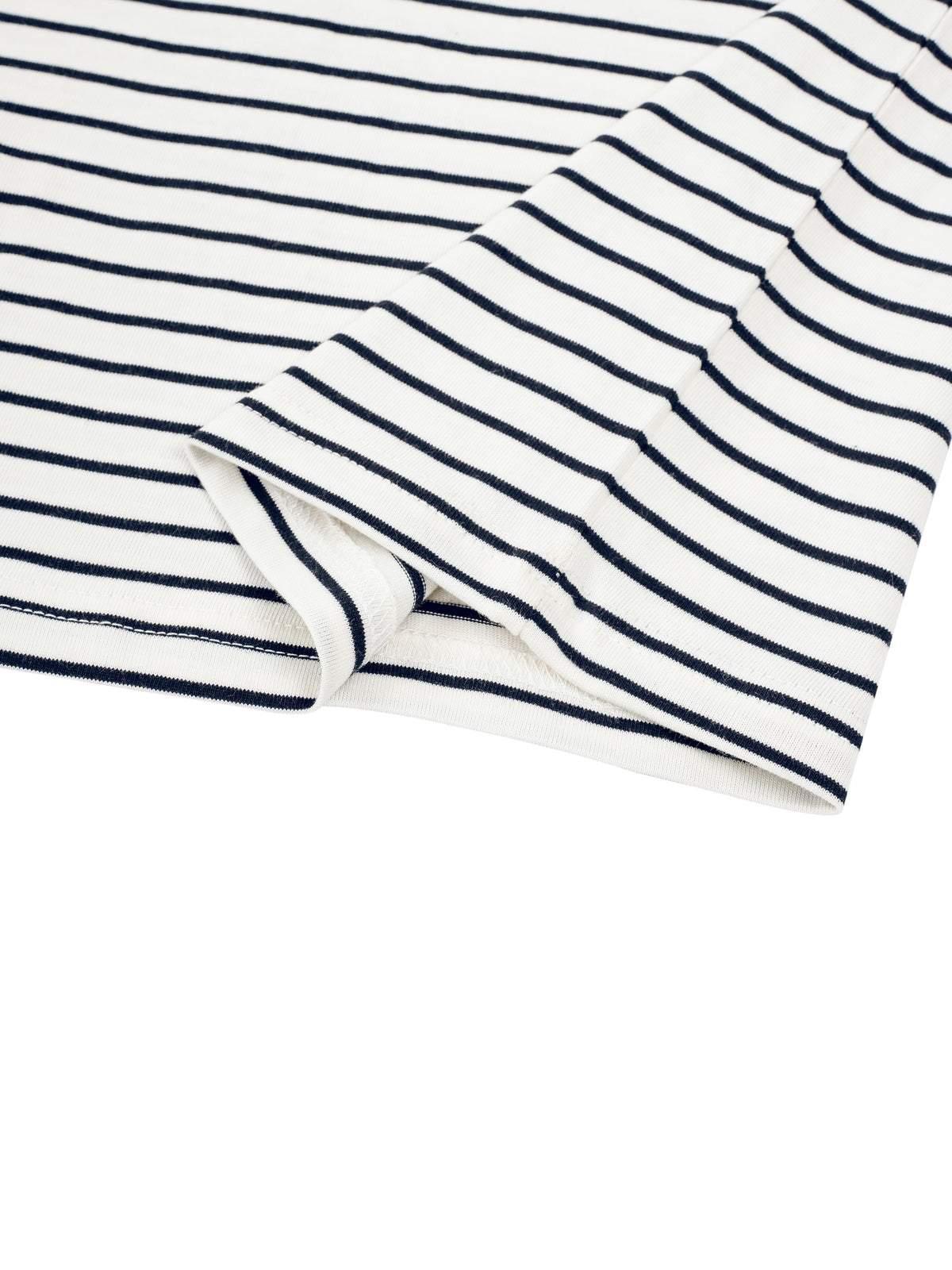 Longsleeve Dziecięcy Paski Contrast Rib – Nowrocky™ — materiał w naturalnym świetle