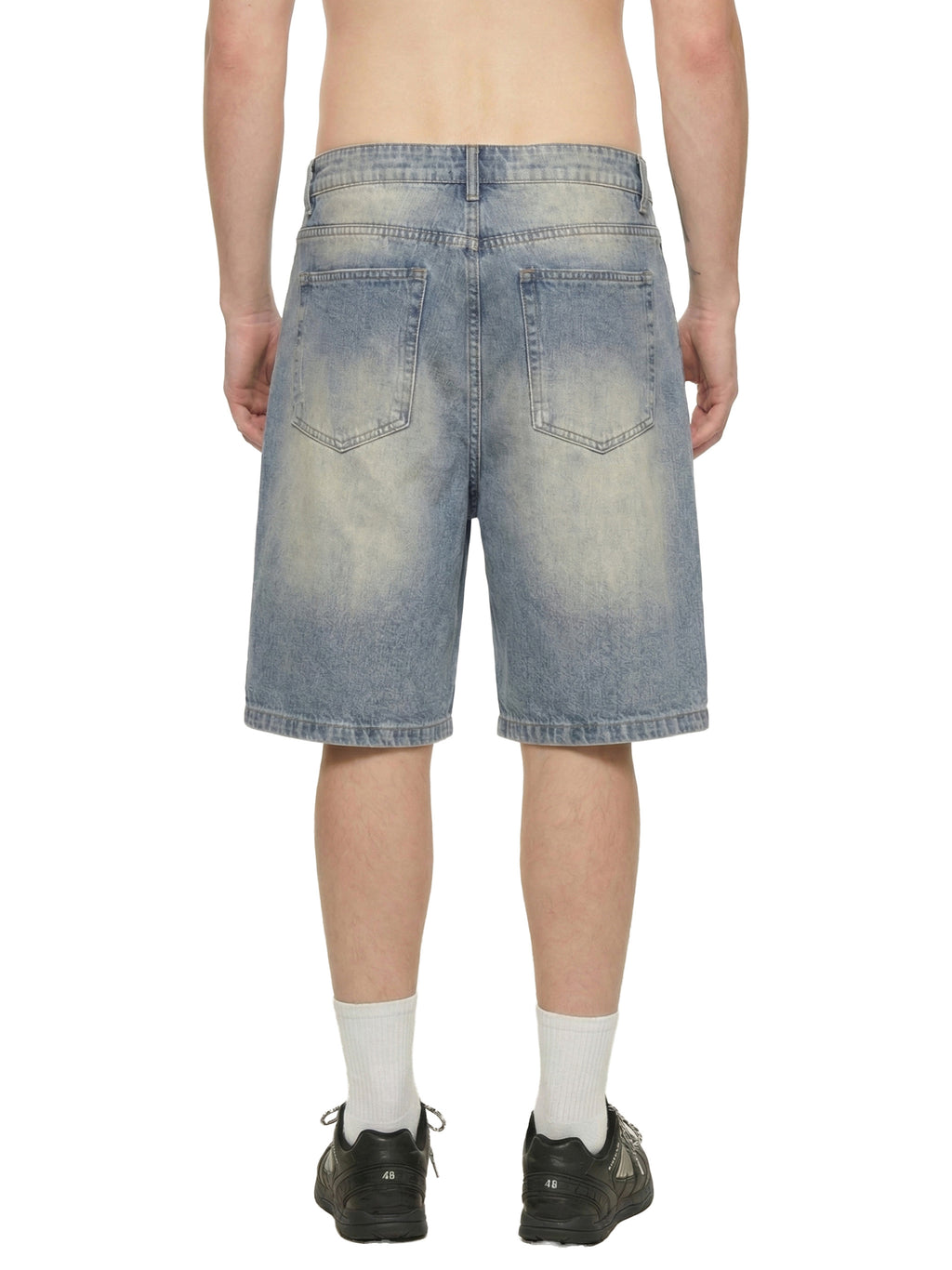 Szorty Baggy Faded Denim – Nowrocky™