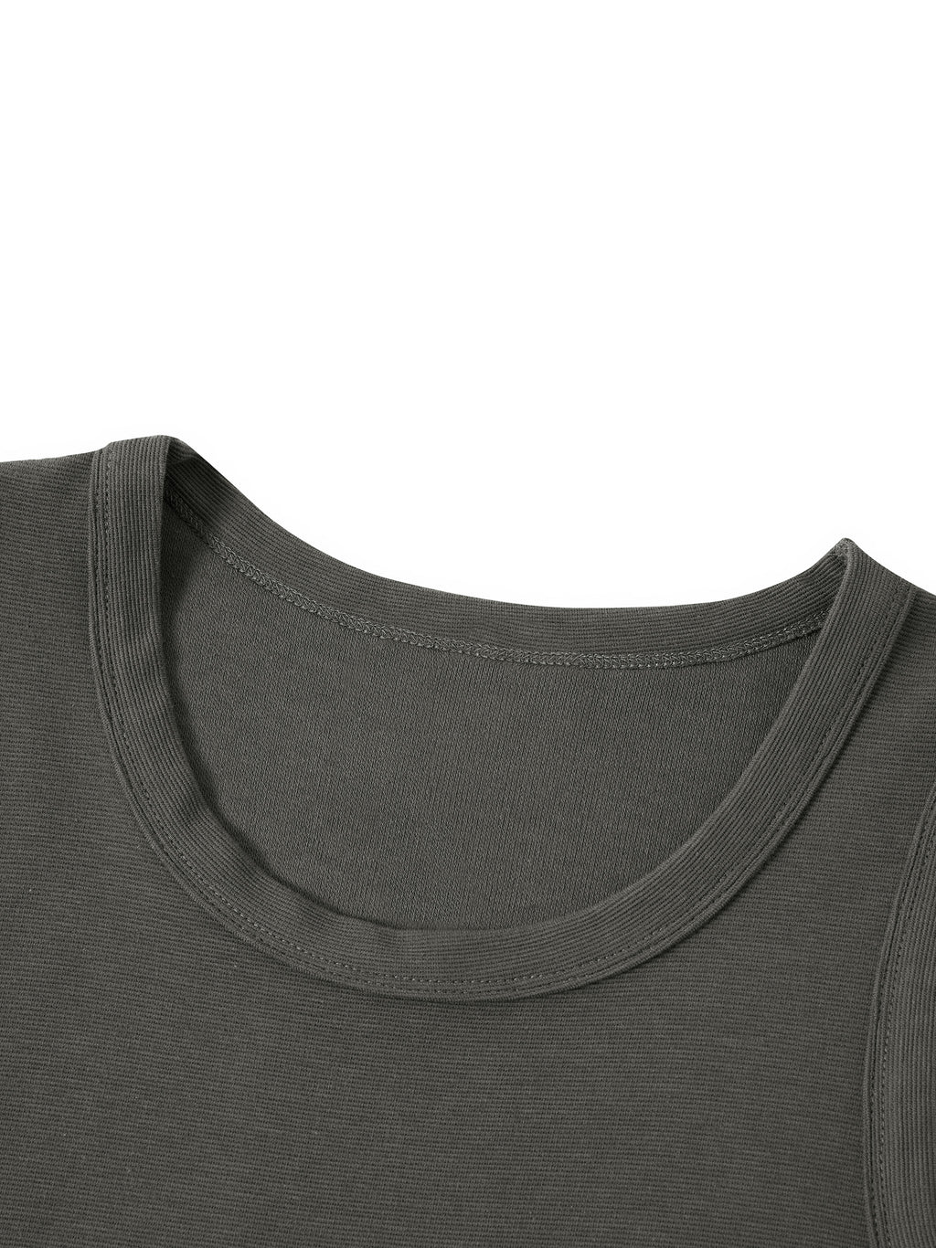 Tank Top Heavyweight Ribbed – Nowrocky™ — metka przy wewnętrznym szwie