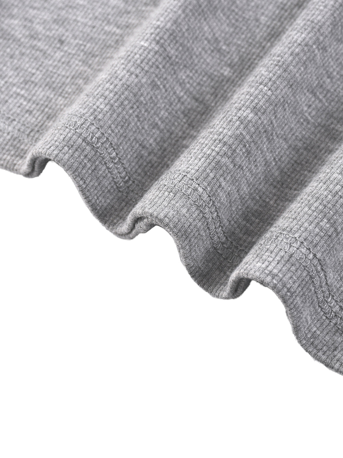 Tank Top Ribbed Henley – Nowrocky™ — metka przy wewnętrznym szwie