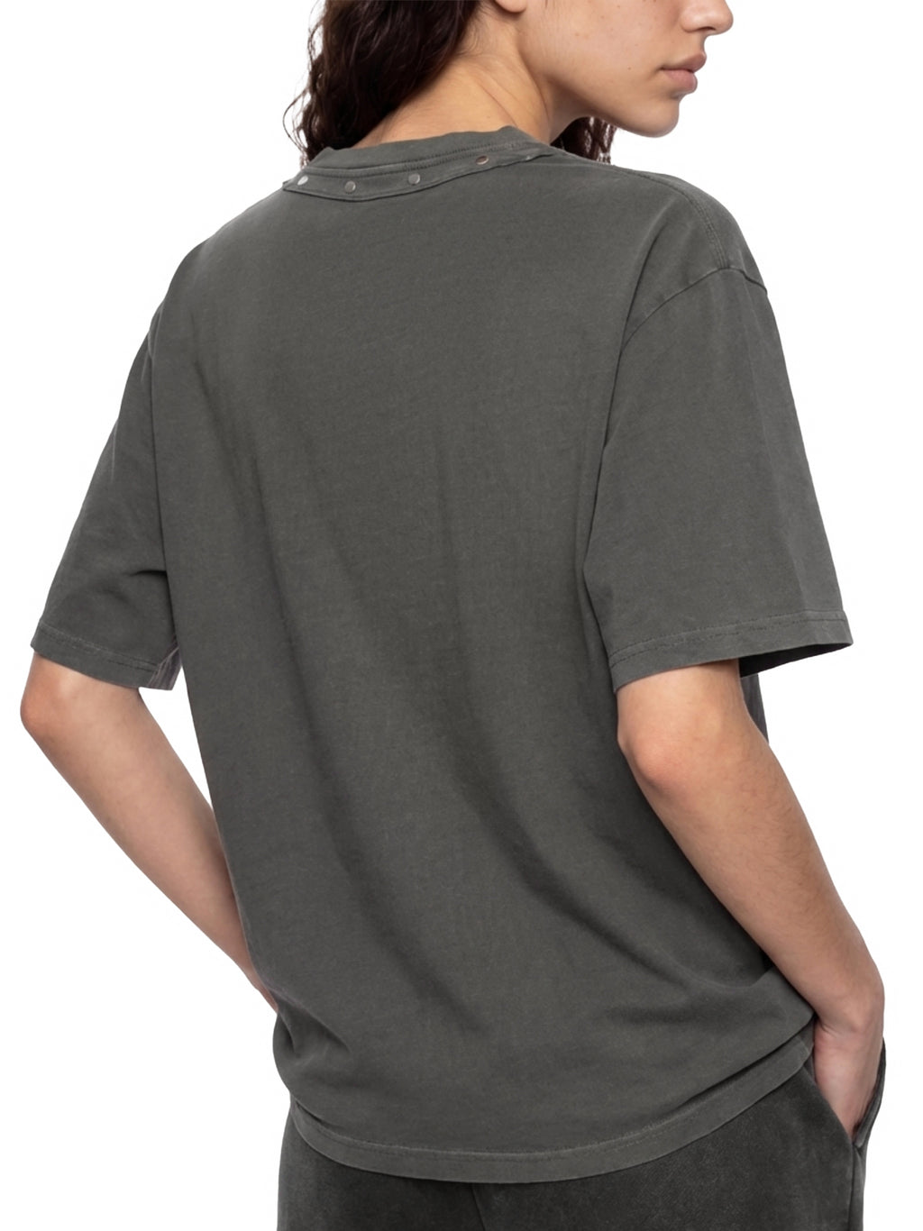 T-shirt Washed Boxy Studded – Nowrocky™