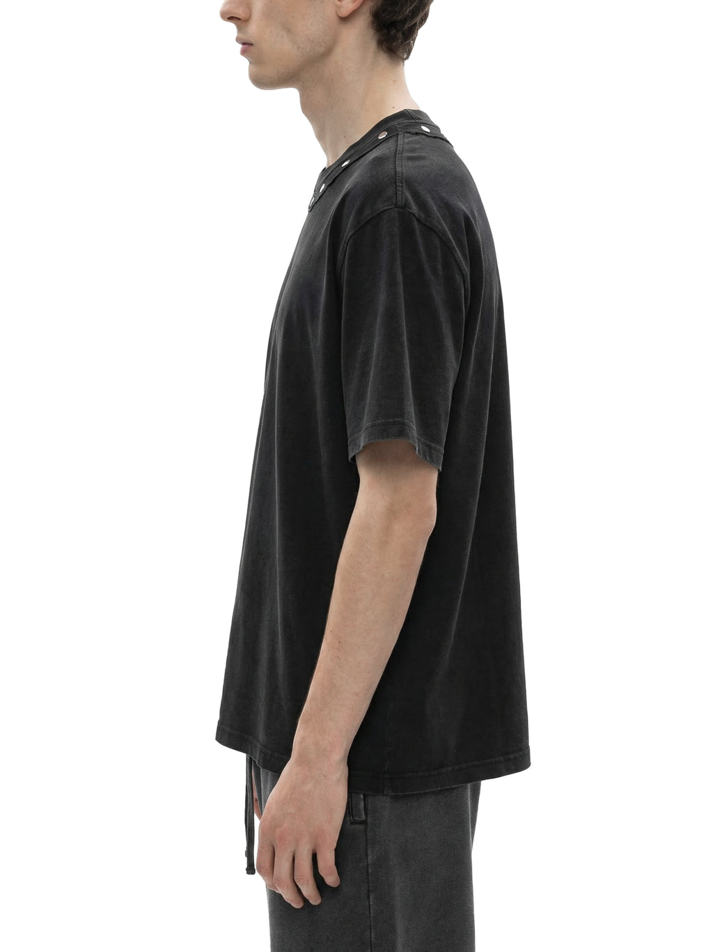 T-shirt Washed Boxy Studded – Nowrocky™