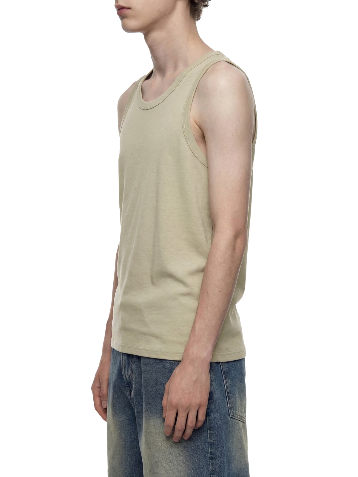 Tank Top Heavyweight Ribbed – Nowrocky™ — kadr studyjny na jasnym tle