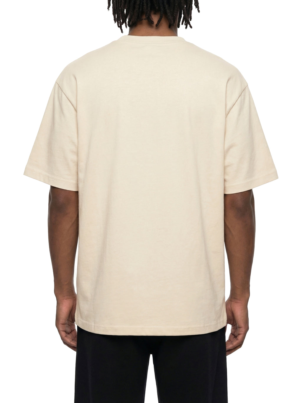 T-shirt Oversized Drop Shoulder – Nowrocky™ — luźny krój oversize widoczny w ruchu