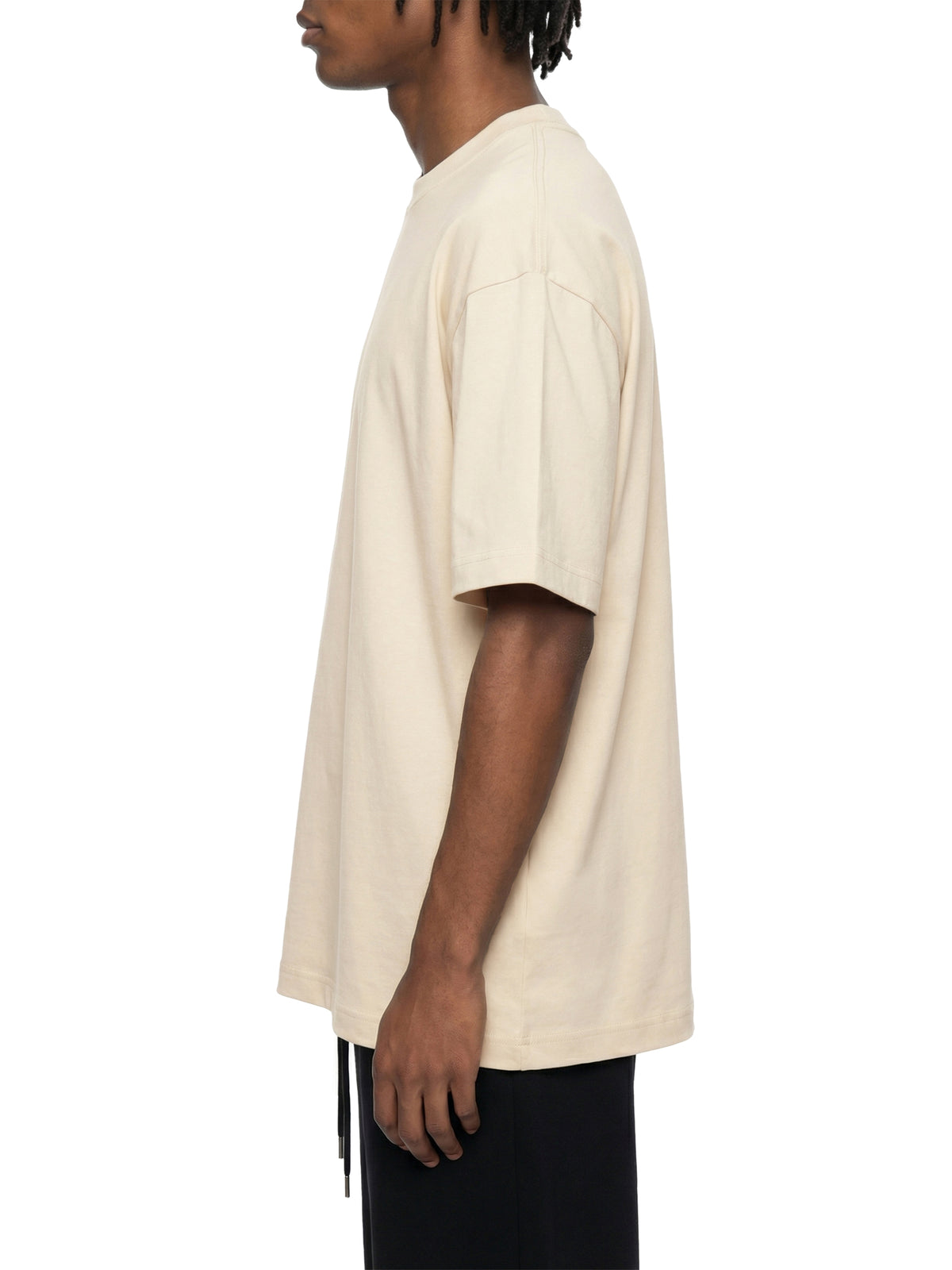 T-shirt Oversized Drop Shoulder – Nowrocky™ — kadr studyjny na jednolitym tle