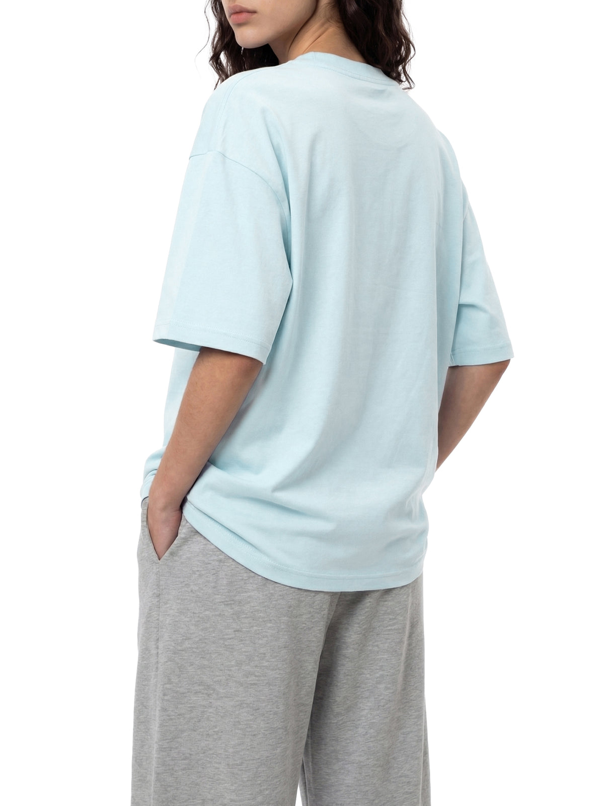 T-shirt Oversized Drop Shoulder – Nowrocky™ — materiał w naturalnym świetle