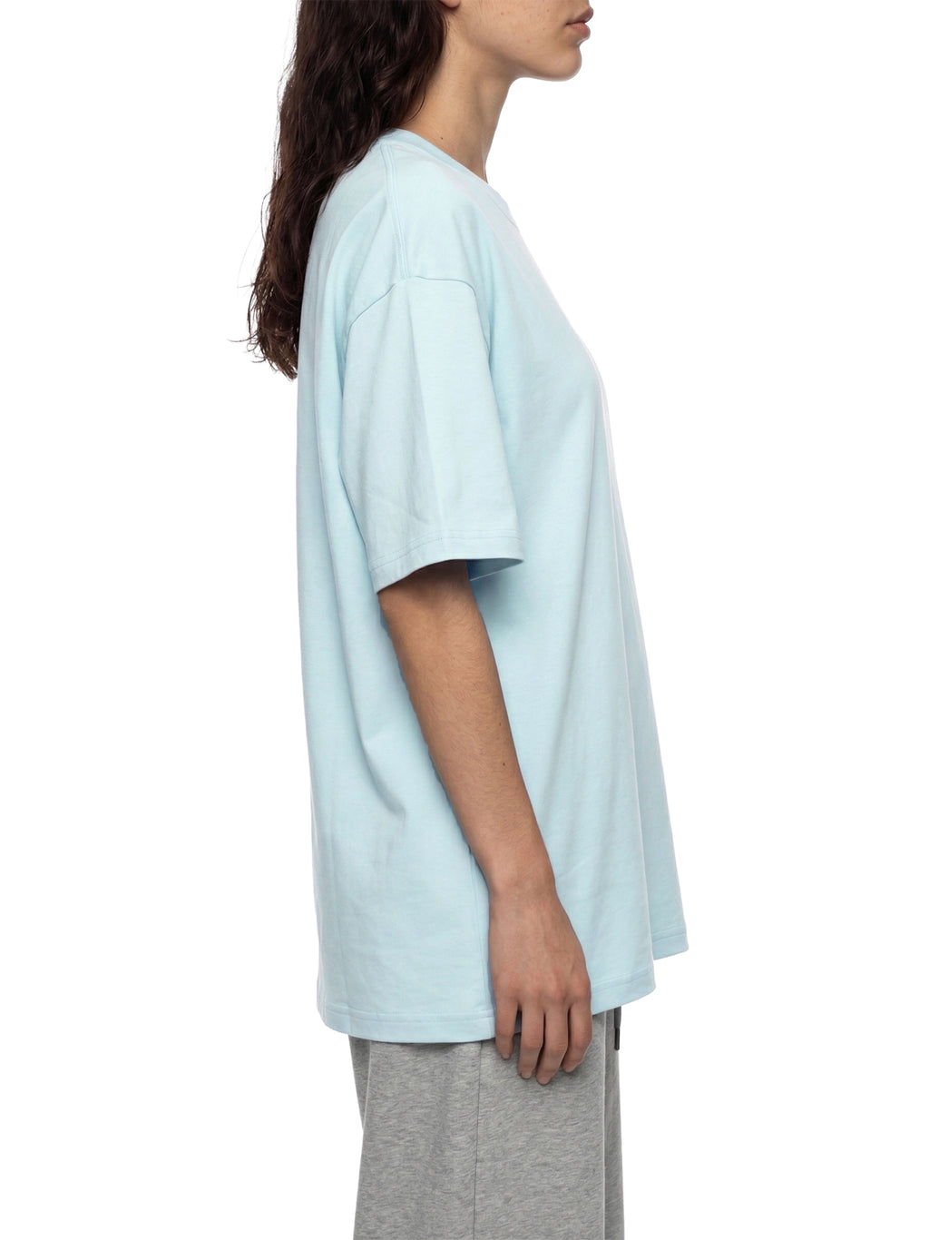 T-shirt Oversized Drop Shoulder – Nowrocky™ — plecy i szerokość ramion z bliska
