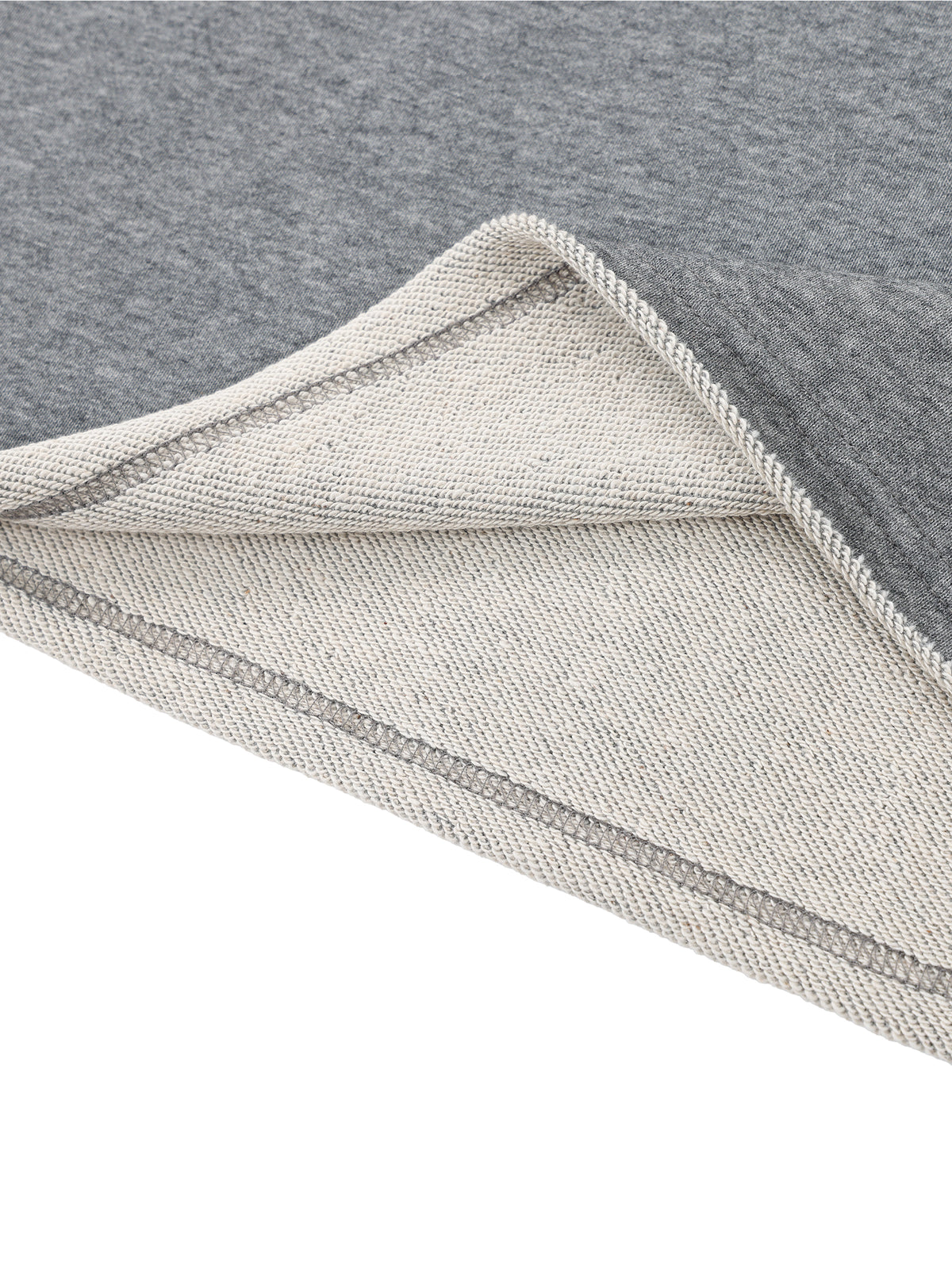 Longsleeve Damski Raw Hem Crop – Nowrocky™ — odcień materiału w zbliżeniu