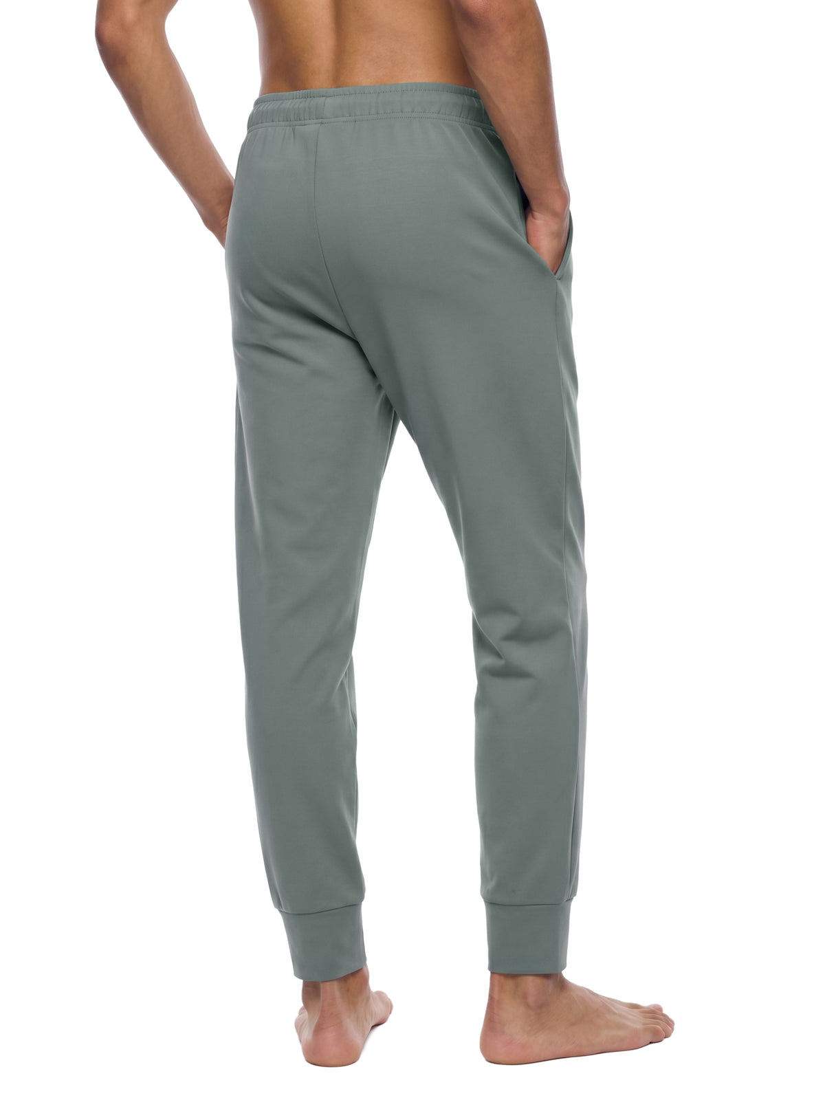 Spodnie Joggery Tapered ze Sznurkiem – Nowrocky™ — proporcje kroju na biodrach i udach
