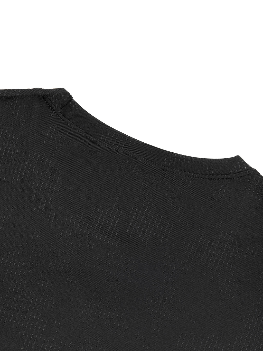 T-shirt Jacquard Mesh – Nowrocky™ — wykończenie dolnej krawędzi