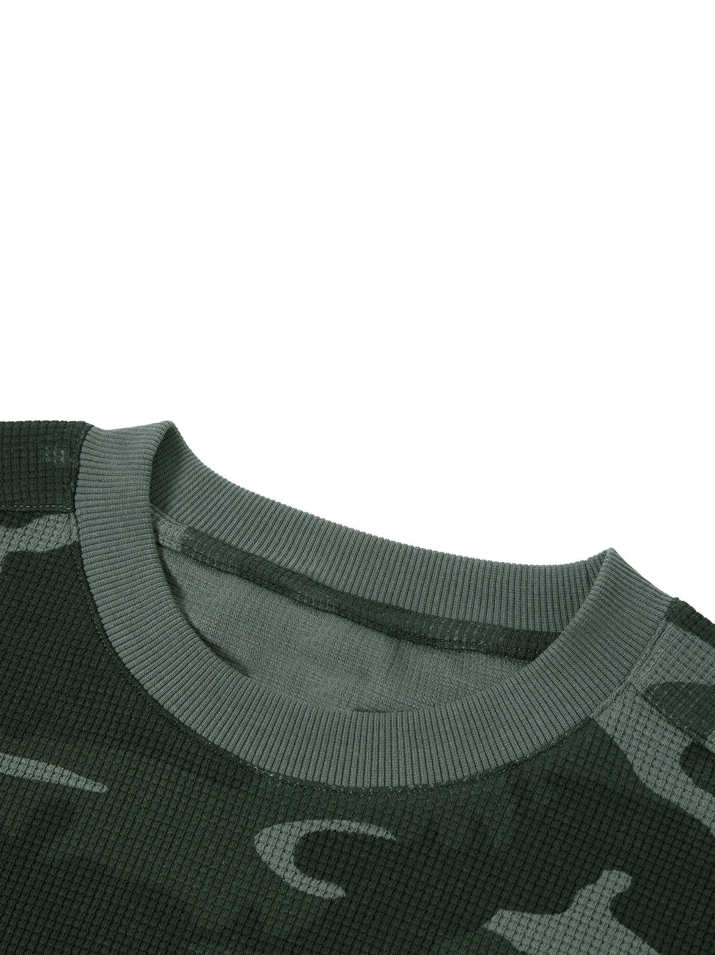 Longsleeve Waffle Boxy Drop Shoulder – Nowrocky™ — wykończenie mankietu rękawa