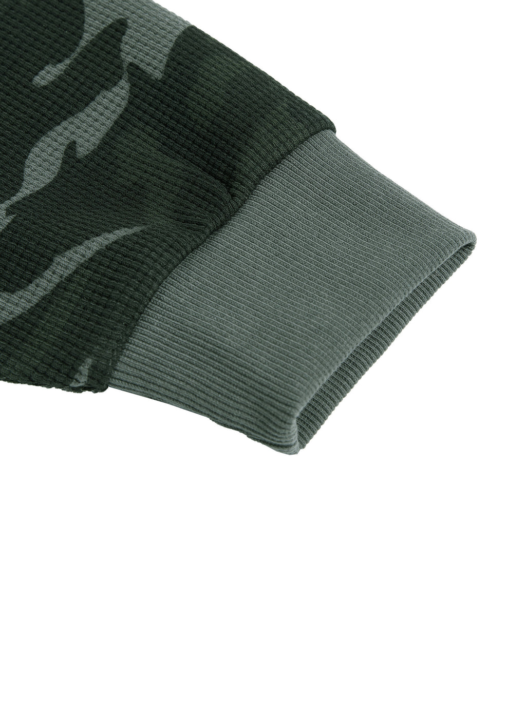 Longsleeve Waffle Boxy Drop Shoulder – Nowrocky™ — proporcje długości na sylwetce