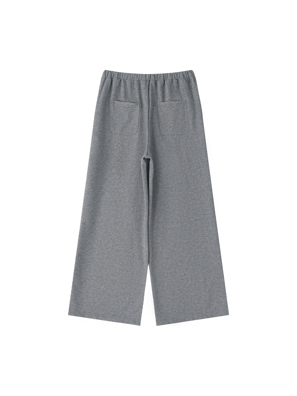 Spodnie Dresowe Wide Leg – Nowrocky™ — układ na płasko, całe spodnie