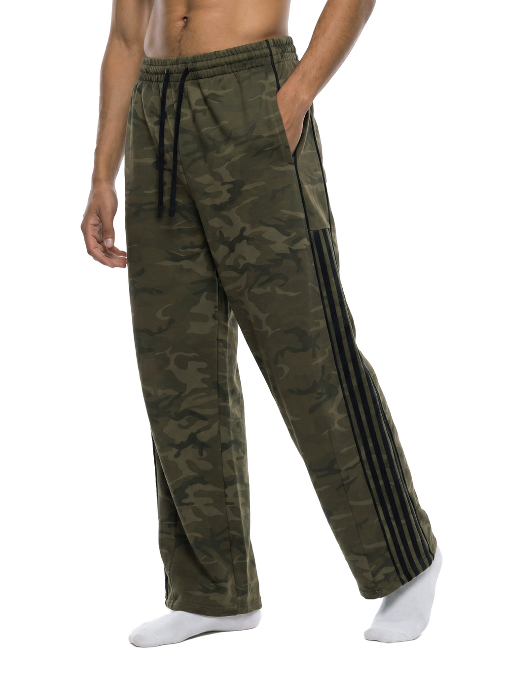 Spodnie Camo Wide Leg – Nowrocky™