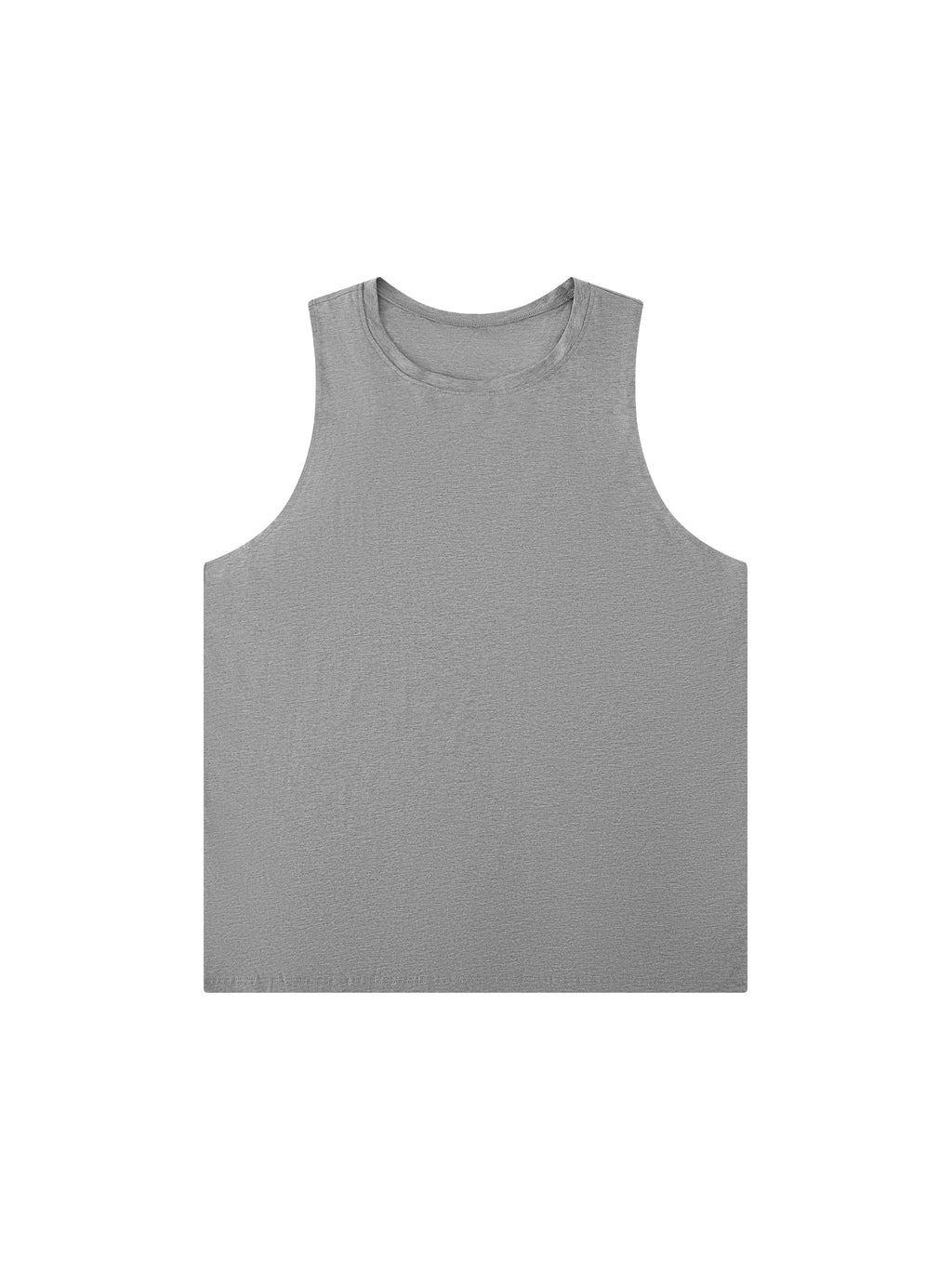 Tank Top Crewneck Loose – Nowrocky™ — ujęcie z profilu, luźny krój