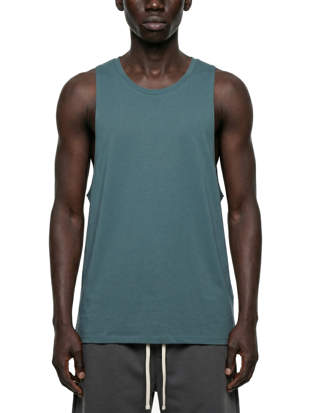 Tank Top Crewneck Loose – Nowrocky™ — kadr studyjny na jasnym tle