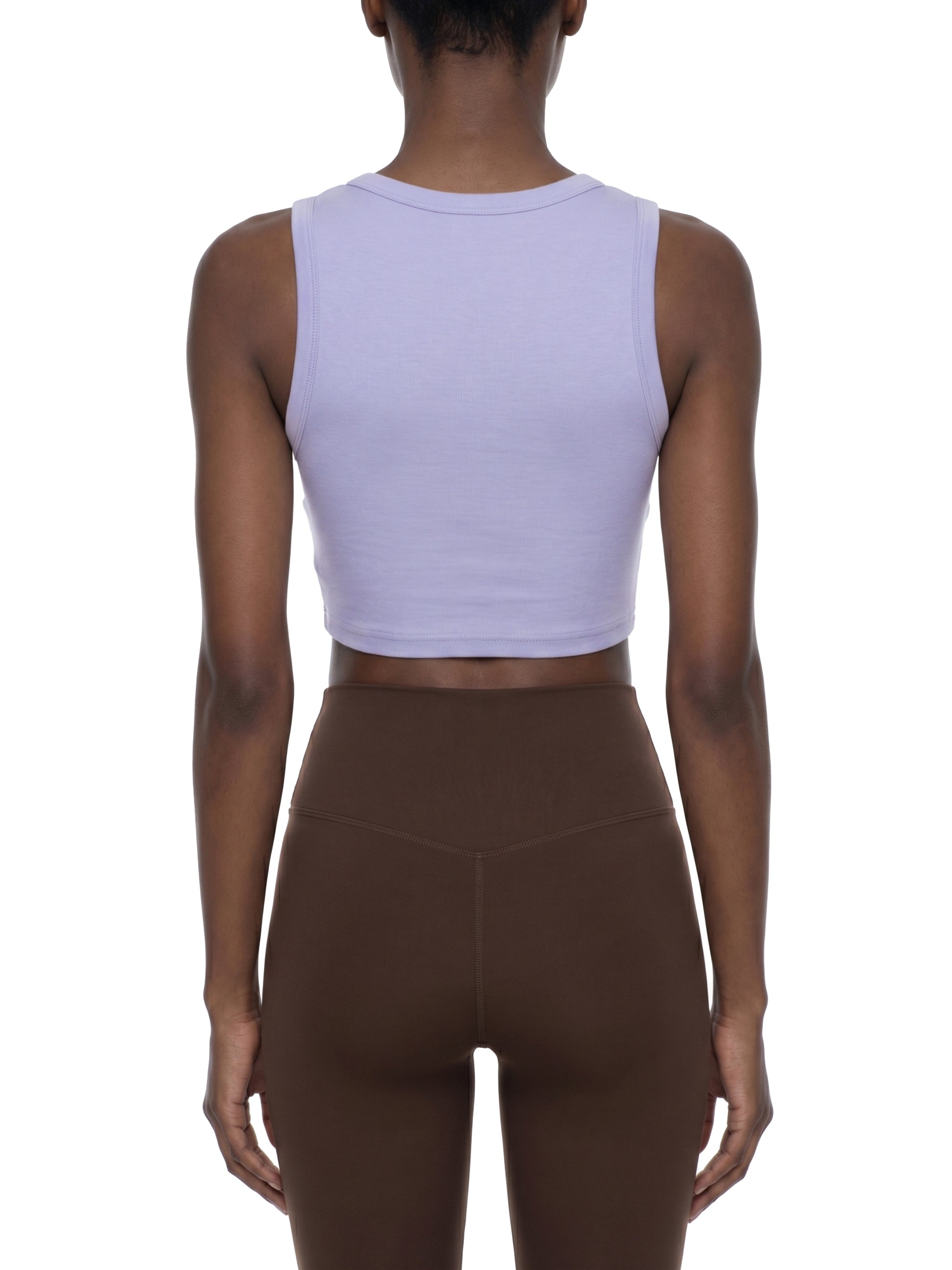 Tank Top Damski Tight Crewneck Crop – Nowrocky™