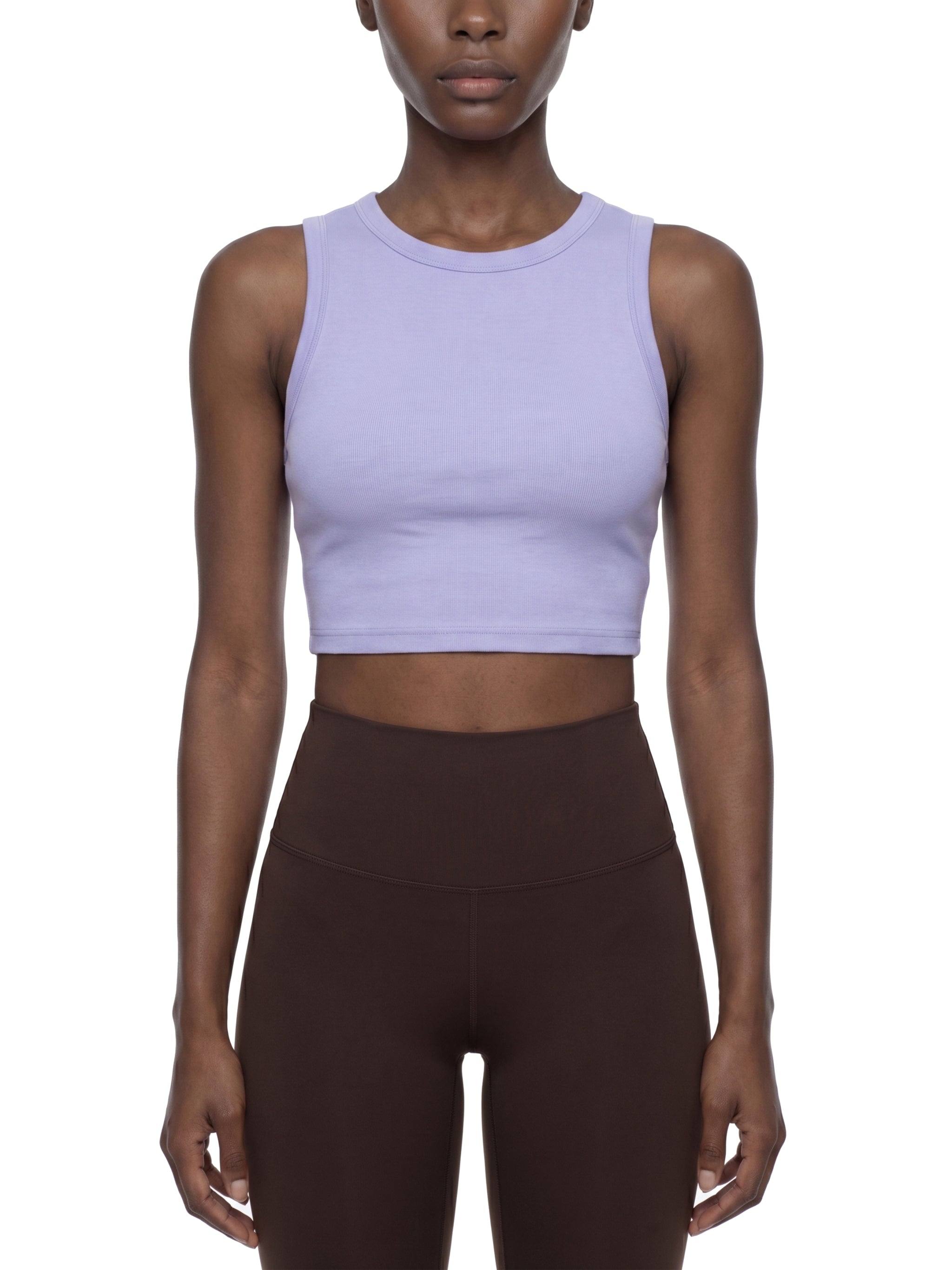 Tank Top Damski Tight Crewneck Crop – Nowrocky™