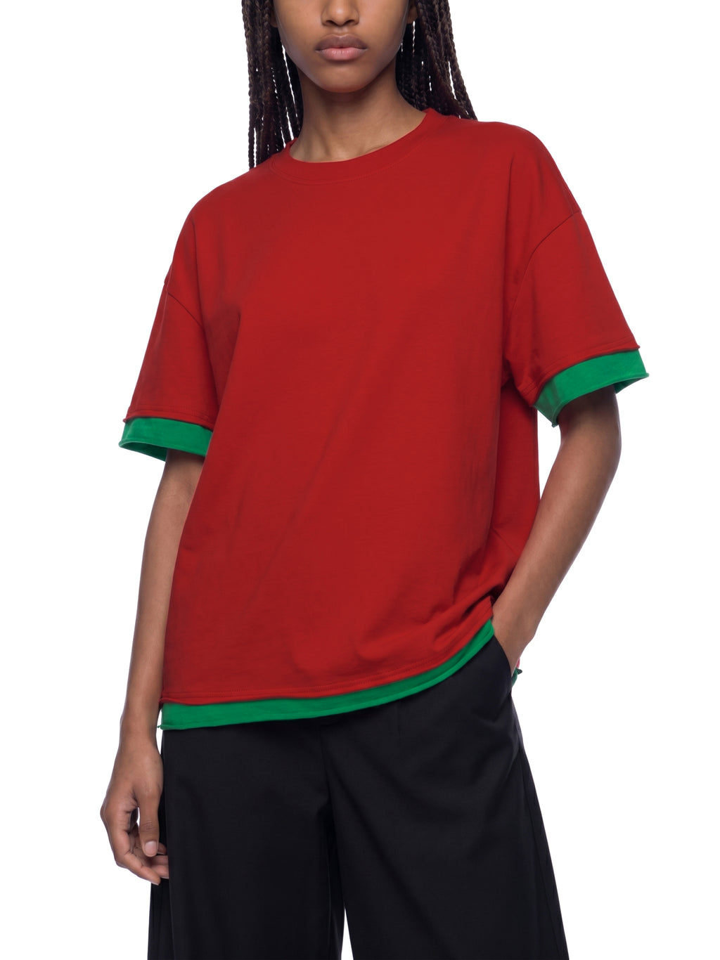 T-shirt Boxy Color Block – Nowrocky™