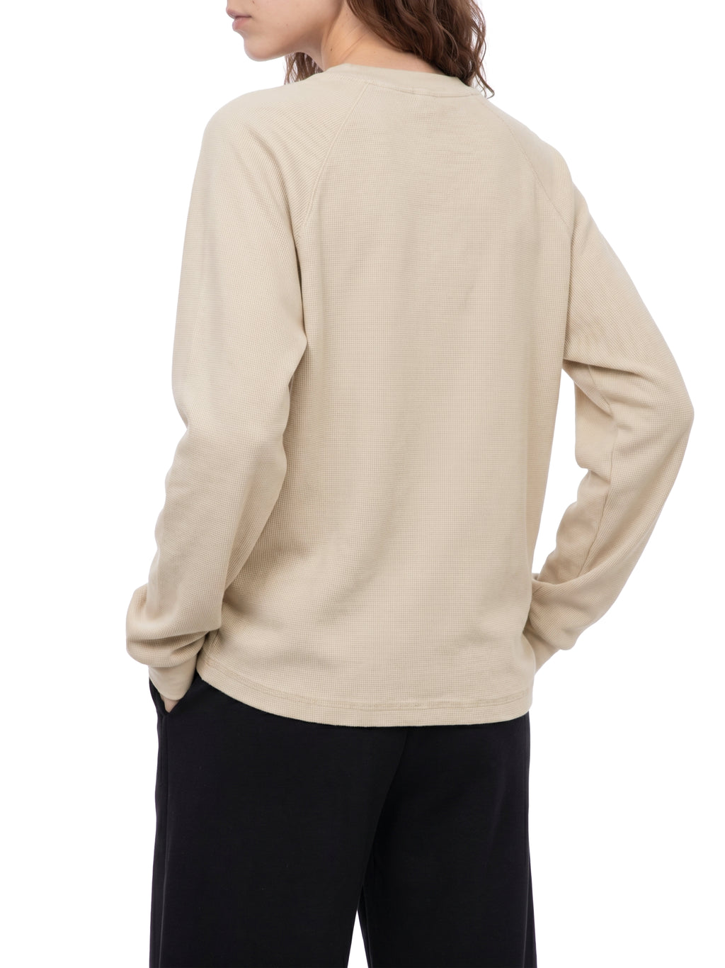 Longsleeve Vintage Wash Boxy Raglan – Nowrocky™ — materiał w naturalnym świetle