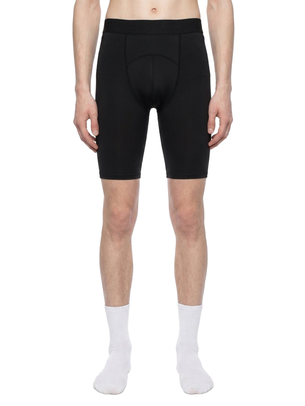 Szorty Rowerowe Tight – Nowrocky™ — ujęcie z profilu, dopasowany krój