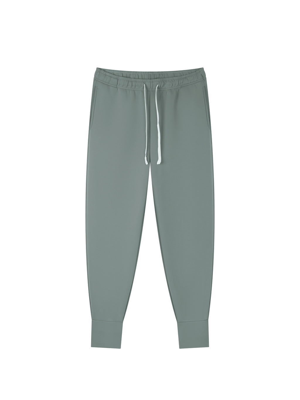 Spodnie Joggery Tapered ze Sznurkiem – Nowrocky™ — ściągacz przy kostce z bliska