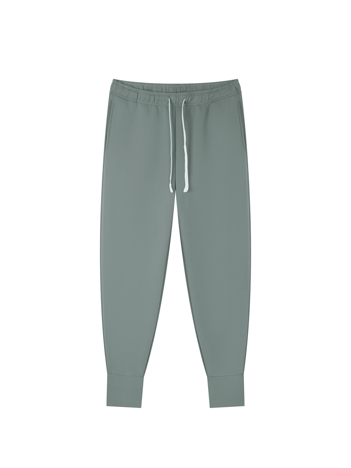 Spodnie Joggery Tapered ze Sznurkiem – Nowrocky™ — ściągacz przy kostce z bliska