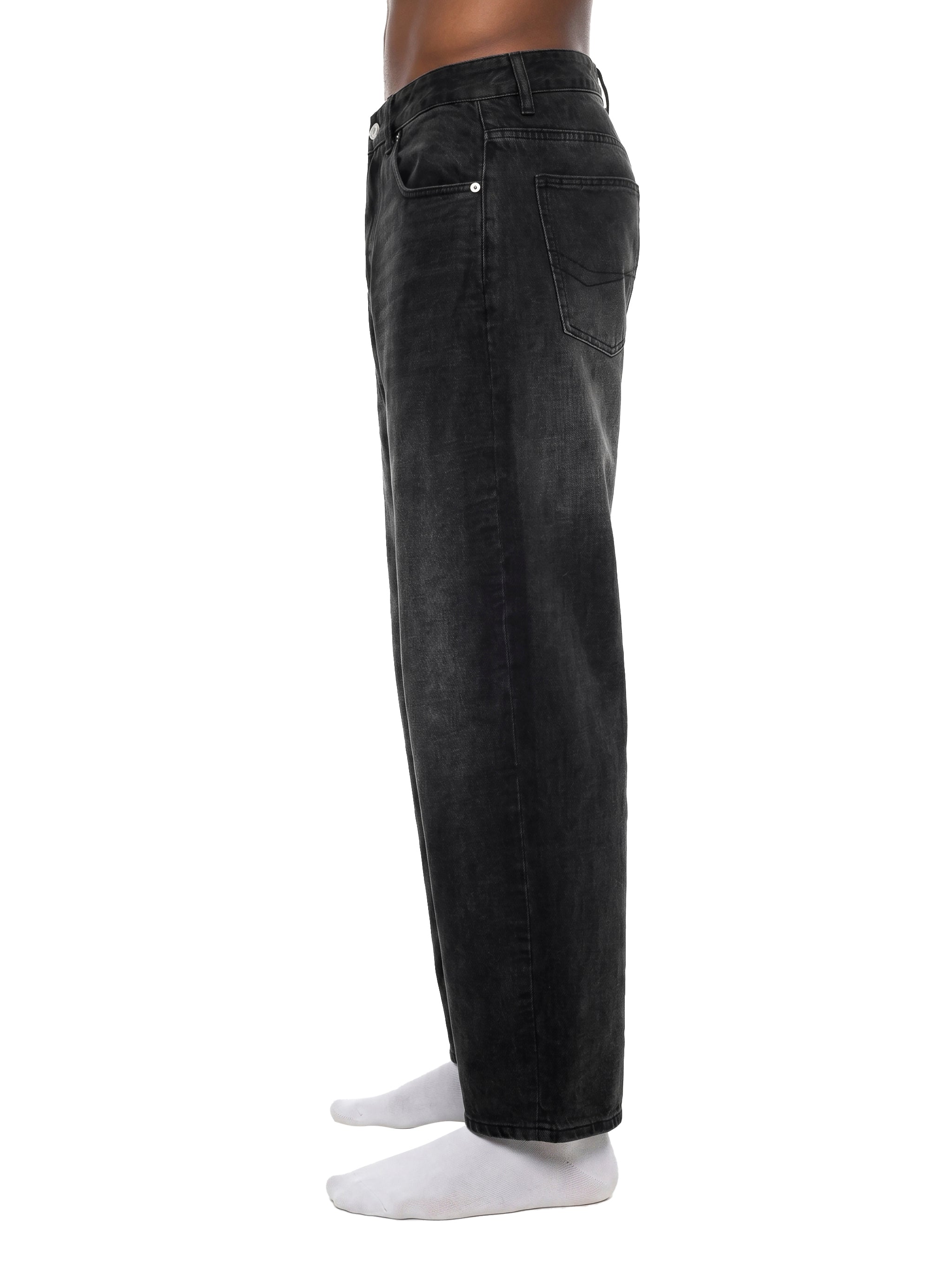 Jeansy Sunfade Vintage Wash Barrel Leg – Nowrocky™