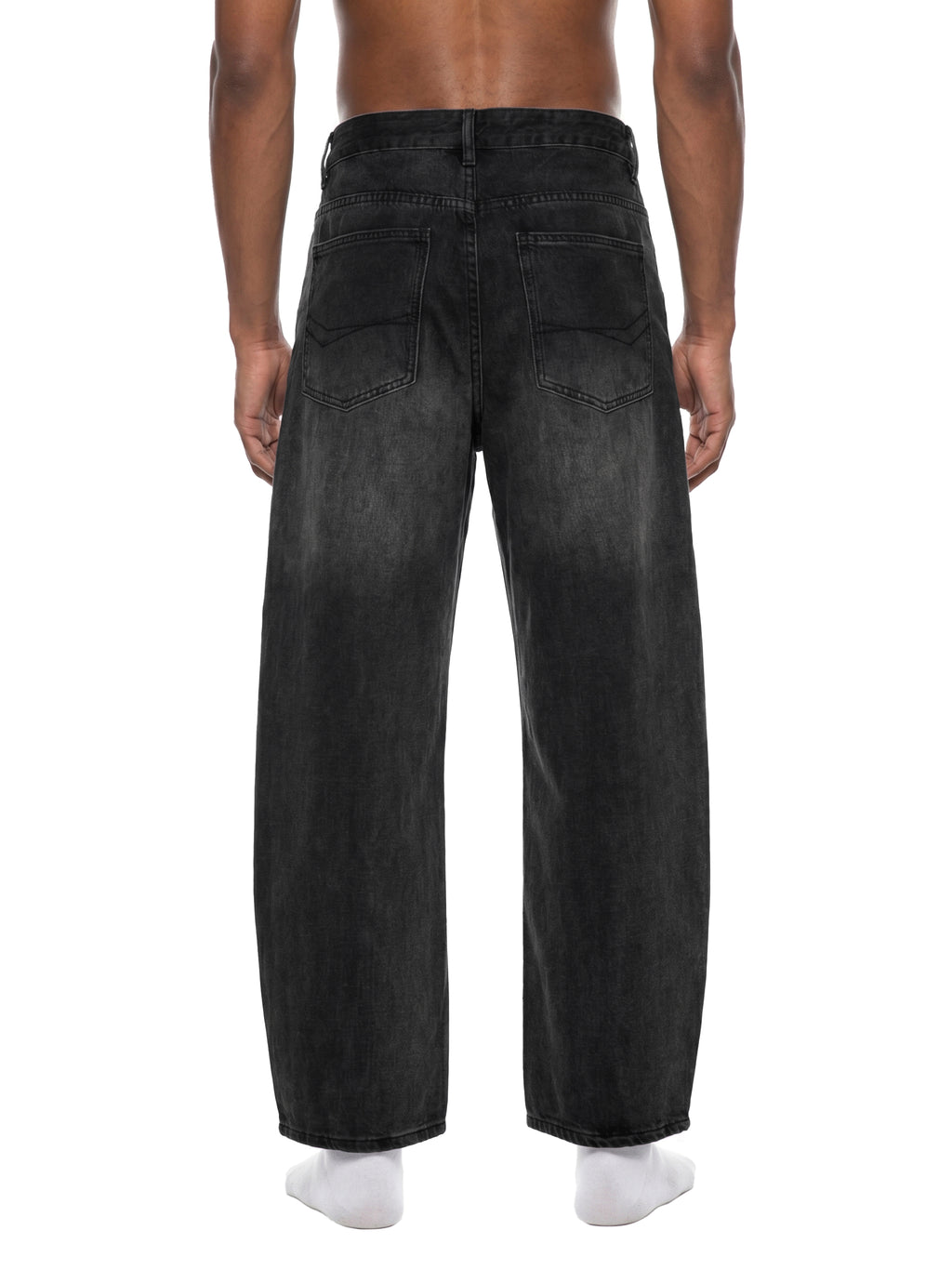 Jeansy Sunfade Vintage Wash Barrel Leg – Nowrocky™