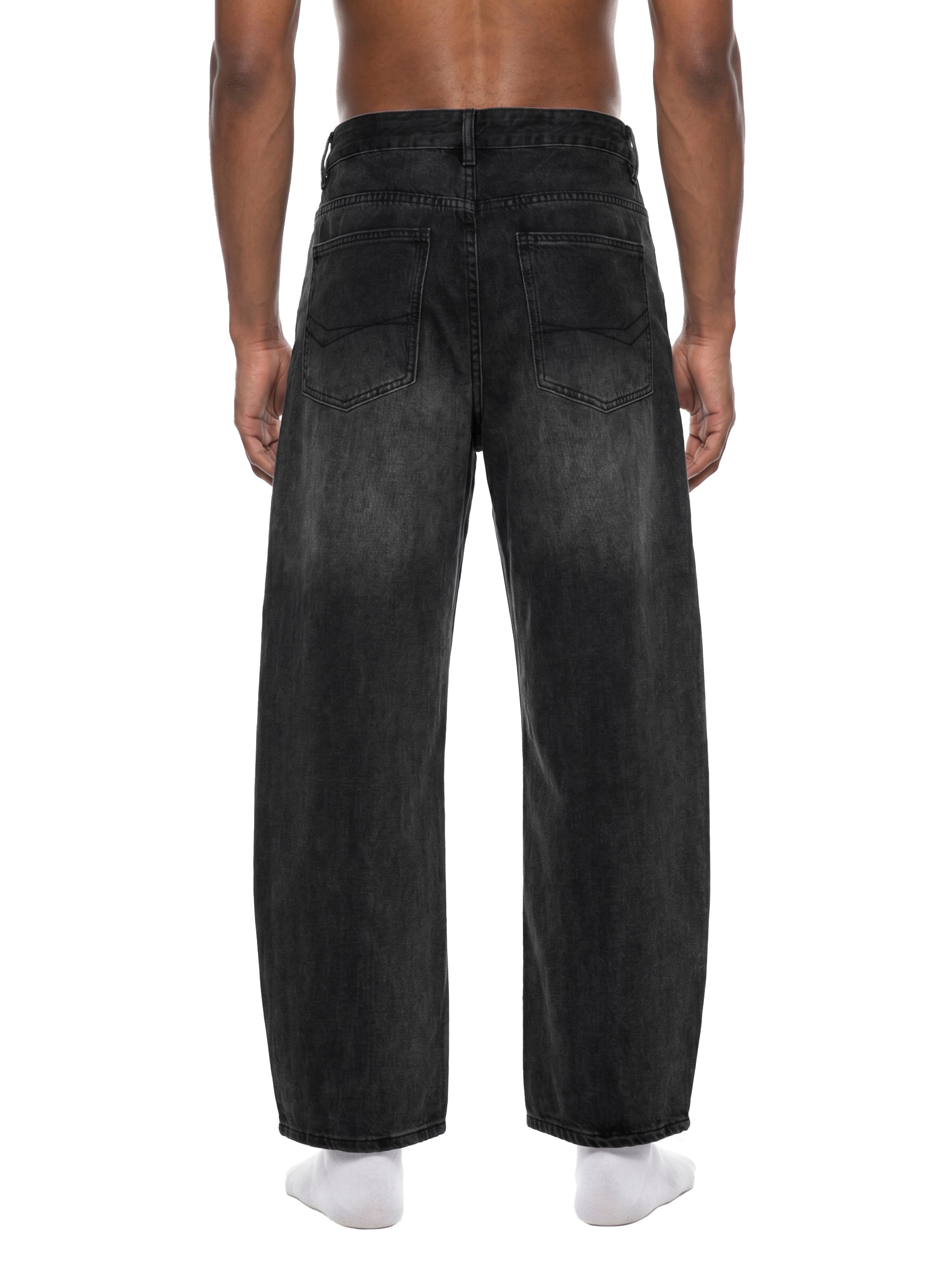 Jeansy Sunfade Vintage Wash Barrel Leg – Nowrocky™
